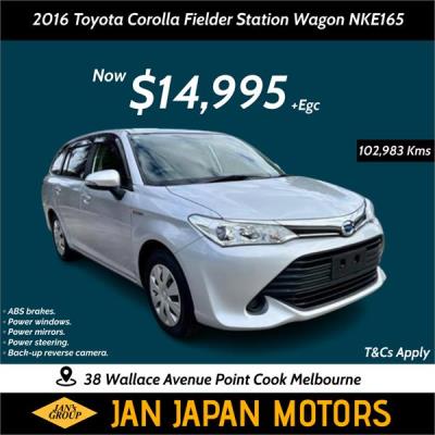 2016 Toyota Corolla Fielder Station Wagon NKE165 for sale in Point Cook